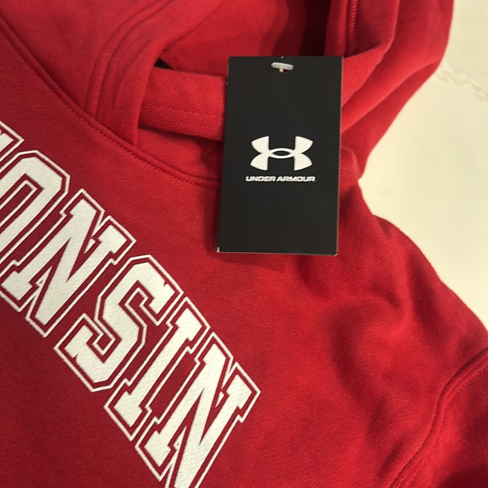 University of Wisconsin Badgers Under Armour Hoodie - Picture 5 of 8